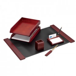 Set birou lux lemn 5 piese...