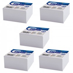 Pachet 4+1 Gratis Cub notite alb Forpus 41601 500 file...