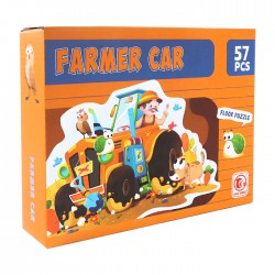 Puzzle 57 piese Farmer Car 88728