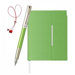 Set Stilou Vector XL Teal verde deschis + Agenda Velvet...