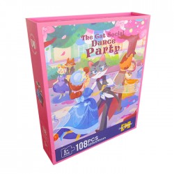 Puzzle 108 piese, The Cat...