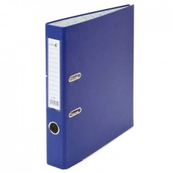 Biblioraft plastifiat PP/H 5 cm albastru Xprime