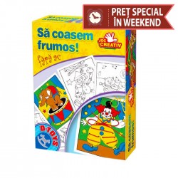 Joc educativ - Sa coasem frumos! (fara ac)