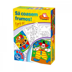 Joc educativ - Sa coasem frumos! (fara ac)