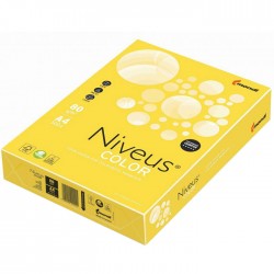 Hartie color A4 80 g/mp 500 coli/top Galben Canar Intens,...