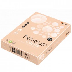 Hartie color A4 80 g/mp 500 coli/top Salmon Pal, Niveus,...