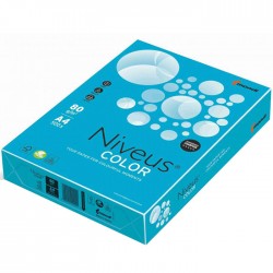 Hartie color A4 80 g/mp 500 coli/top Albastru Aqua...