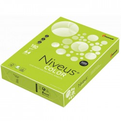 Carton color A4 160 g/mp 250 coli/top Verde Lime, Niveus,...