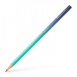 Creion grafit B triunghiular, fara radiera, Faber Castell Flow,...