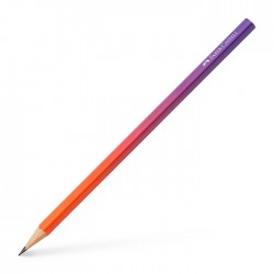 Creion grafit B triunghiular, fara radiera, Faber Castell Flow,...