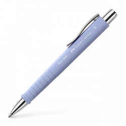 Pix cu mecanism si grip Faber Castell Poly Ball Pale Iris Lila FC241154