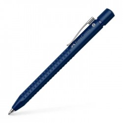 Pix cu mecanism si grip Faber Castell Albastru Clasic FC144163