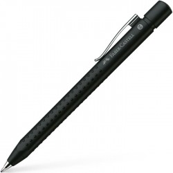Pix cu mecanism si grip Faber Castell Negru FC144187